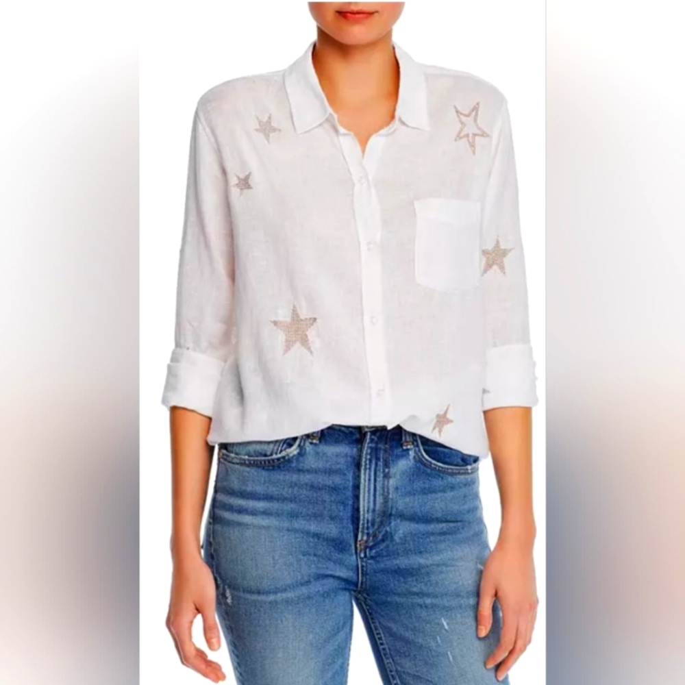 Rails Charli Embroidered Shirt